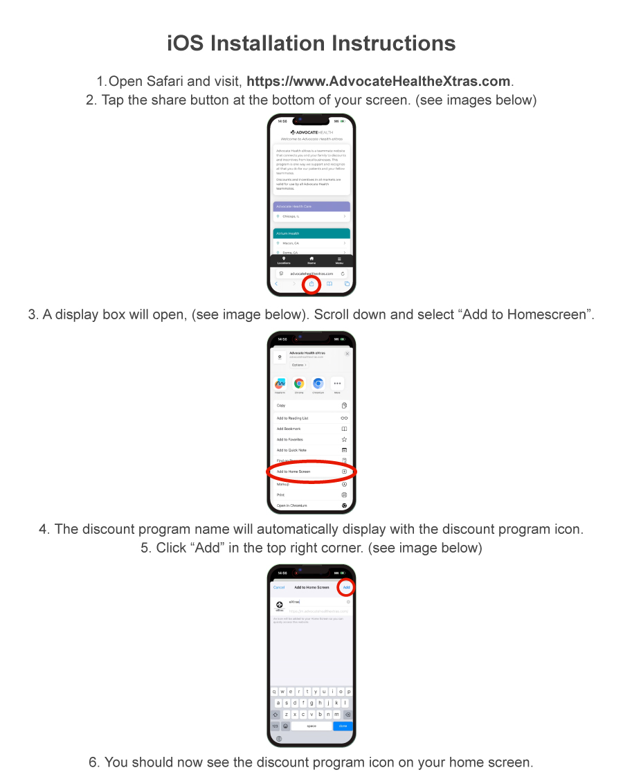 iOS Installation Instructions
