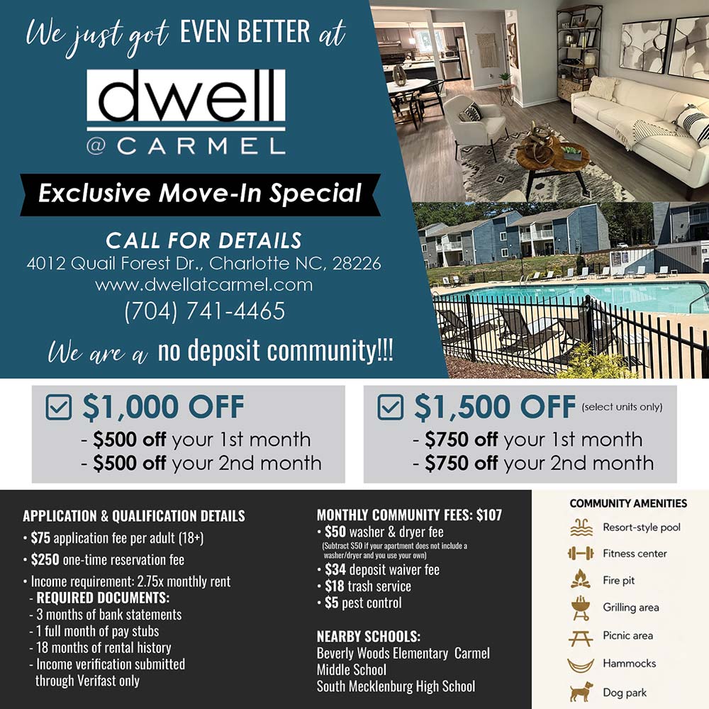 Dwell at Carmel