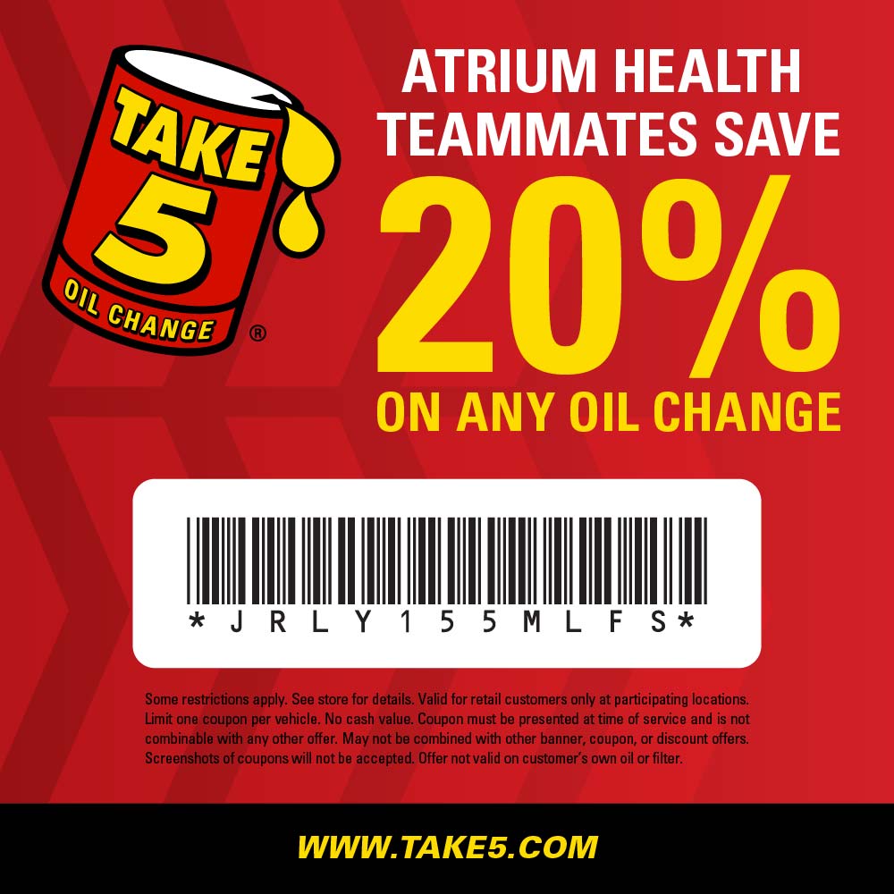 Take 5 Oil Change