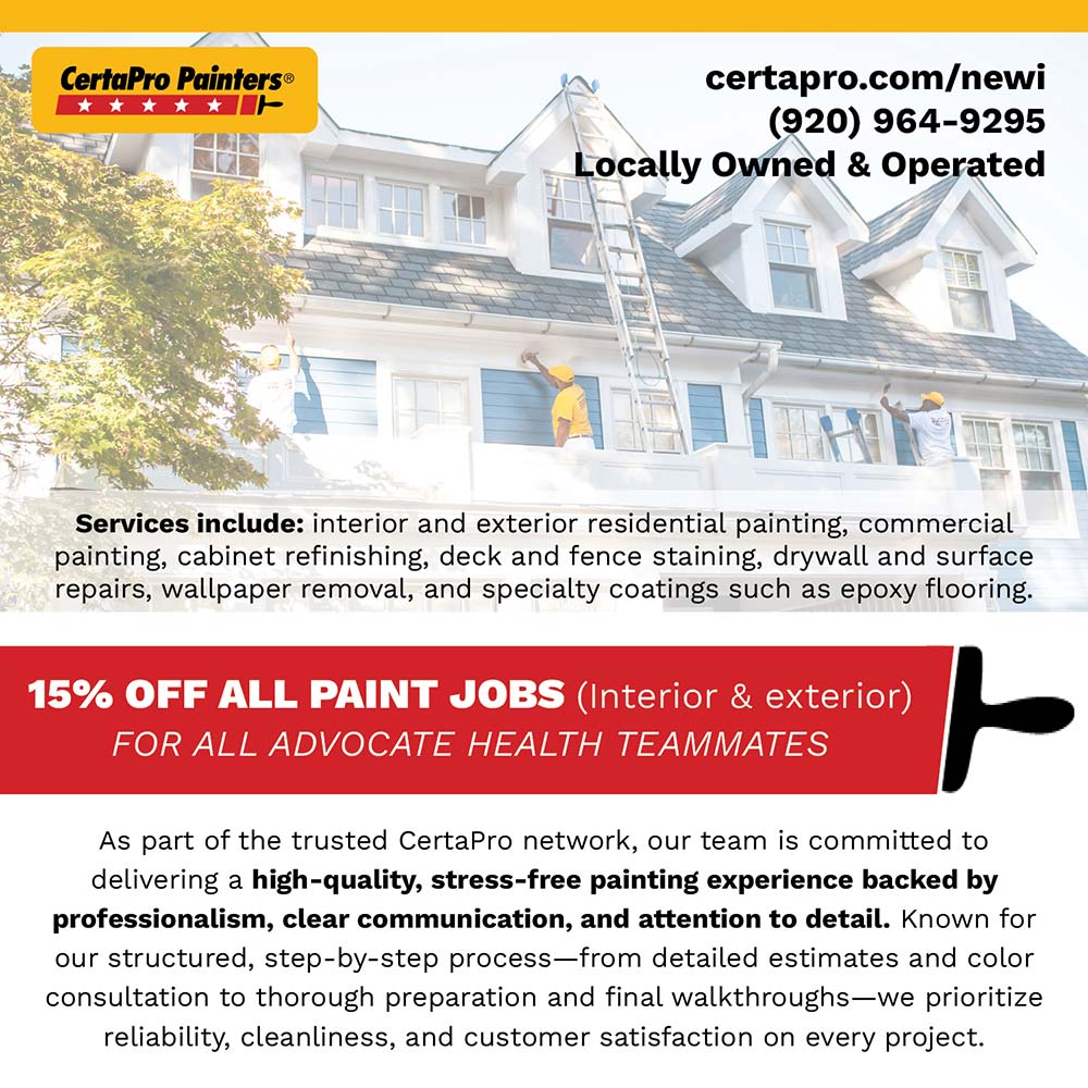 CertaPro Painters of NE Wisconsin